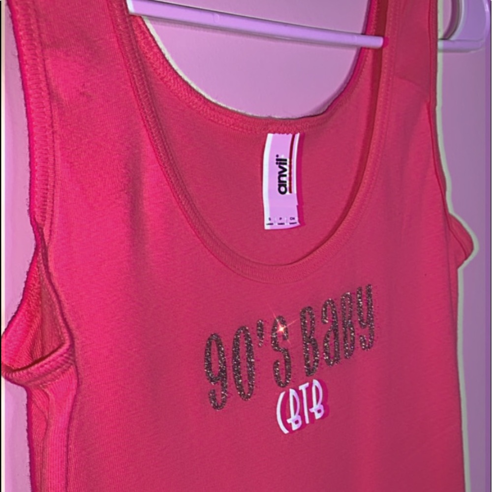 90’s Baby Pink Tank